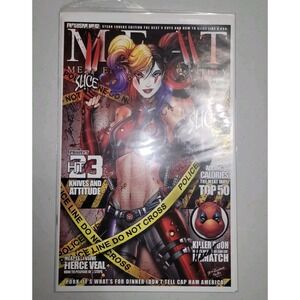Meat Harley Quinn Comic Jamie Tyndall Limited Print Signed Zenescope